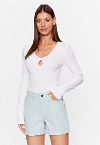 Bluzka Noisy May biała damska 