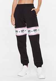 Spodnie dresowe Chiara Ferragni czarne damskie 