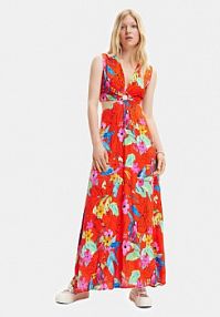 Sukienka letnia Desigual czerwona 