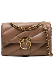 Torebka wieczorowa PINKO brązowa 