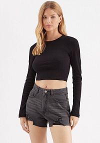 Bluzka Noisy May czarna damska 