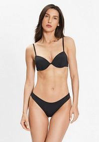 Strój kąpielowy Emporio Armani czarny Bikini