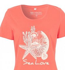T-shirt Sea Love  damski Bonprix