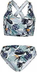 Bikini bustier (2 części) ze skrzyżowanymi ramiączkami  Bonprix