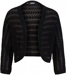 Bolerko w szydełkowy wzór, krótki rękaw  Bonprix