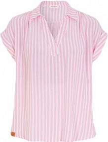 Bluzka, krótki rękaw, z lejącej wiskozy  damska Bonprix