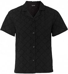 Bluzka w ażurowy haft  damska Bonprix