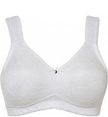 Biustonosz odciążający bez fiszbinów z wyściełanymi ramiączkami  Bonprix