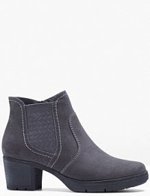 Botki Jana, wygodna tęgość  damskie Bonprix