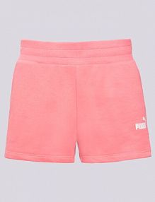 Szorty sportowe Puma różowe Ess 4" Sweat Shorts Tr (S)