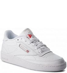 Półbuty sznurowane Reebok Classic białe damskie