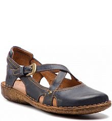 Sandały Josef Seibel granatowe damskie
