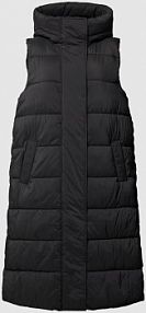 Kamizelka pikowana ze stójką model LIRO YAS czarna damska EAN 26031872