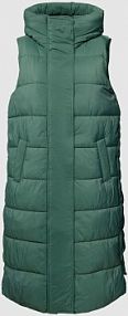 Kamizelka pikowana ze stójką model LIRO YAS zielona damska EAN 26031872