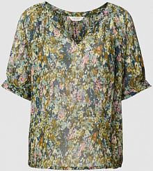 Bluzka we wzory na całej powierzchni Part Two oliwkowa damska EAN 30307904