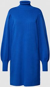 Sukienka mini z golfem model FONNY YAS niebieska EAN 26030696