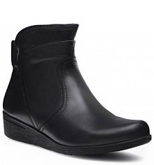 Botki na obcasie Go Soft czarne