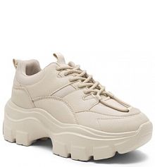 Sneakersy DeeZee beżowe damskie