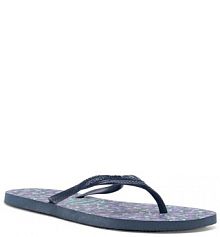 Japonki Havaianas granatowe damskie