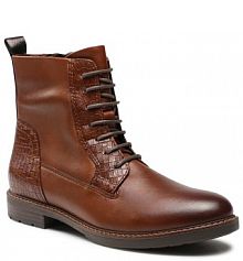 Botki Marco Tozzi brązowe damskie