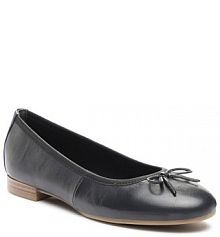 Baleriny Tamaris granatowe