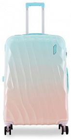 Walizka Semi Line niebieska