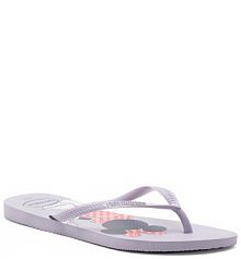 Japonki Havaianas fioletowe damskie
