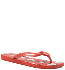 Japonki Havaianas czerwone damskie