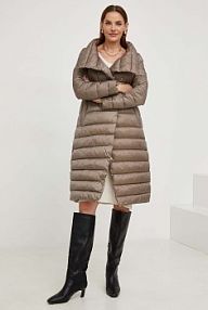 Kurtka puchowa Answear.LAB  beżowa damska WA23.KPD214