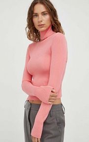 Longsleeve Remain  różowy damski 5006781904