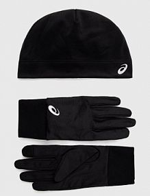 Czapka zimowa ASICS  czarna damska 3013A035