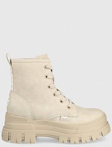 Botki Buffalo  beżowe damskie 1622097.crm