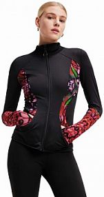 Bluza rozpinana Desigual  czarna damska 23WWSK55
