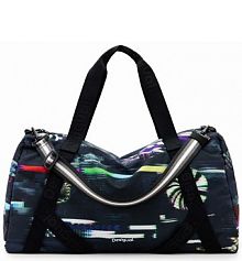 Torba weekendowa Desigual  czarna 23WAXA49