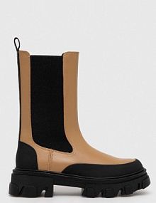 Sztyblety DKNY  brązowe damskie K3366233.CAR