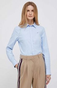 Koszula z długim rękawem Gant  niebieska 4300141