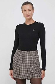 Longsleeve Lacoste  czarny damski TF1692