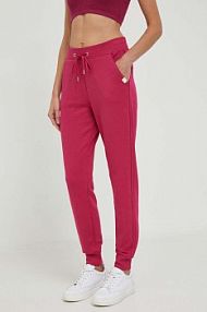 Spodnie dresowe United Colors of Benetton  różowe damskie 3J68P0472.2E8