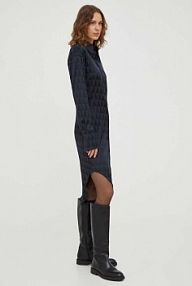 Sukienka mini Tiger Of Sweden  granatowa S71957002