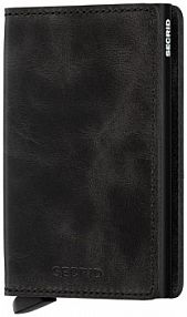 Portfel Secrid  czarny damski SV.Black