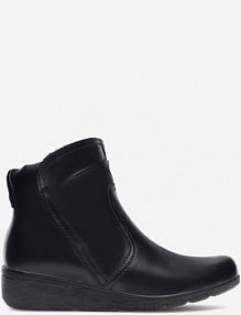 Botki na obcasie Go Soft czarne WI16-JANE ZULA-02