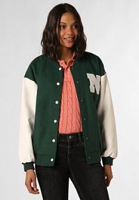 Kurtka  Kobiety zielona jednolity S Noisy May damska