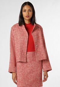 Blezer  Kobiety czerwony/pomarańczowy/biały marmurkowy 44 comma