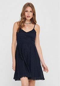 Sukienka koktajlowa ONLY granatowa 