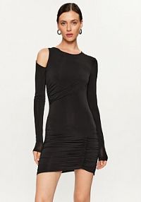 Sukienka koktajlowa PINKO czarna 