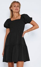 Sukienka letnia Noisy May czarna 