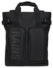 Torba weekendowa Rains czarna Plecak