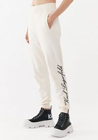 Spodnie dresowe KARL LAGERFELD  damskie 