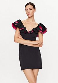 Sukienka koktajlowa PINKO czarna 