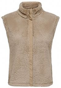 Kamizelka JDY beżowa damska 